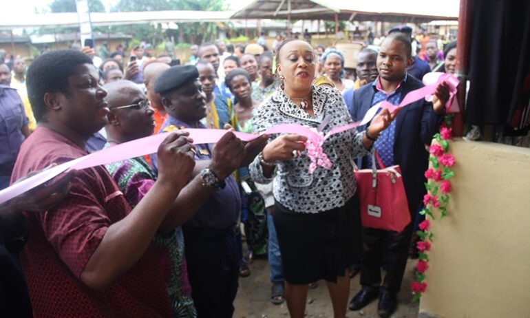 400 Market Stalls Commissioned by Moni Pulo in Mbo LGA, Akwa Ibom State