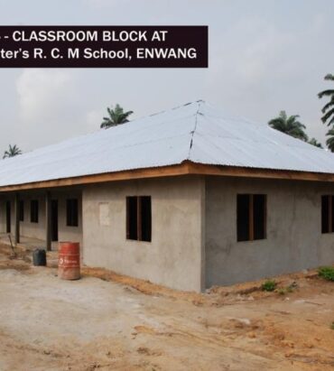5 CLASSROOM BLOCK AT ST PETERS RCM SCHOOL EWANG