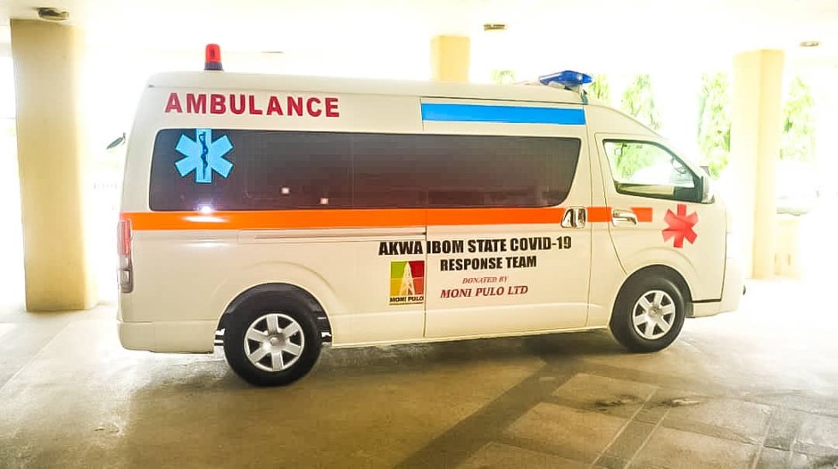 Provision of an ambulance to Akwa Ibom State Government to boost COVID-19 intervention
